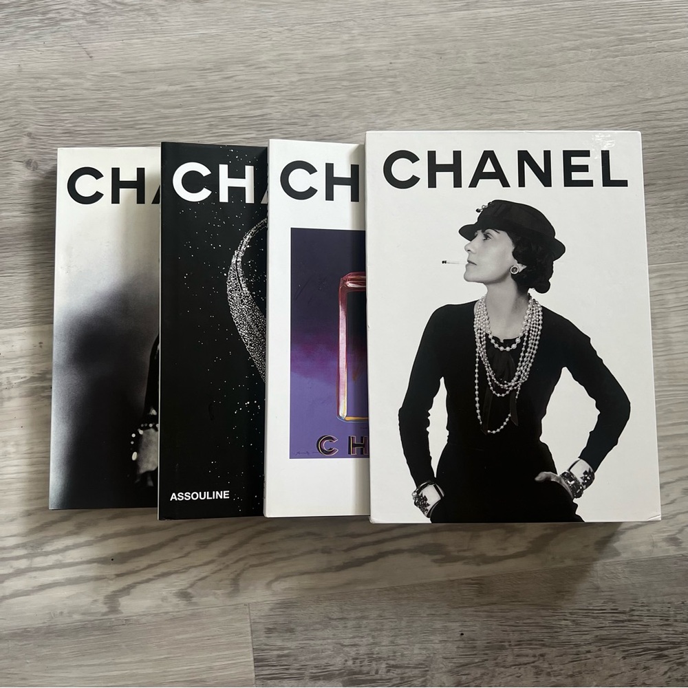 Assouline CHANEL Perfume / Jewelry / Fashion Book Collection
